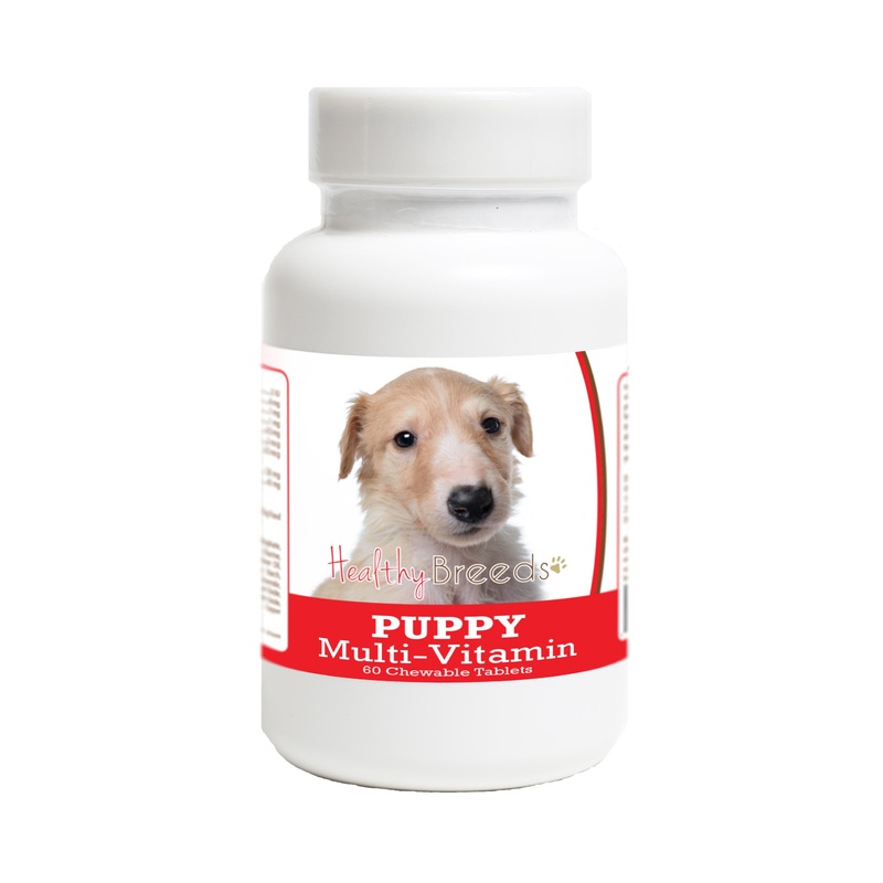 Borzois Puppy Dog Multivitamin Tablet 60 Count