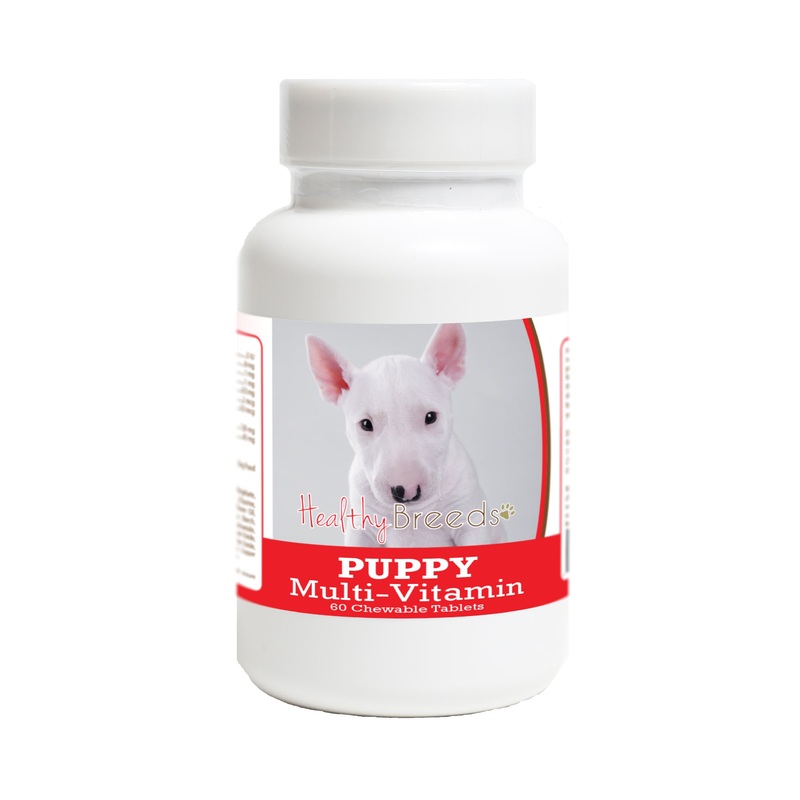 Bull Terrier Puppy Dog Multivitamin Tablet 60 Count