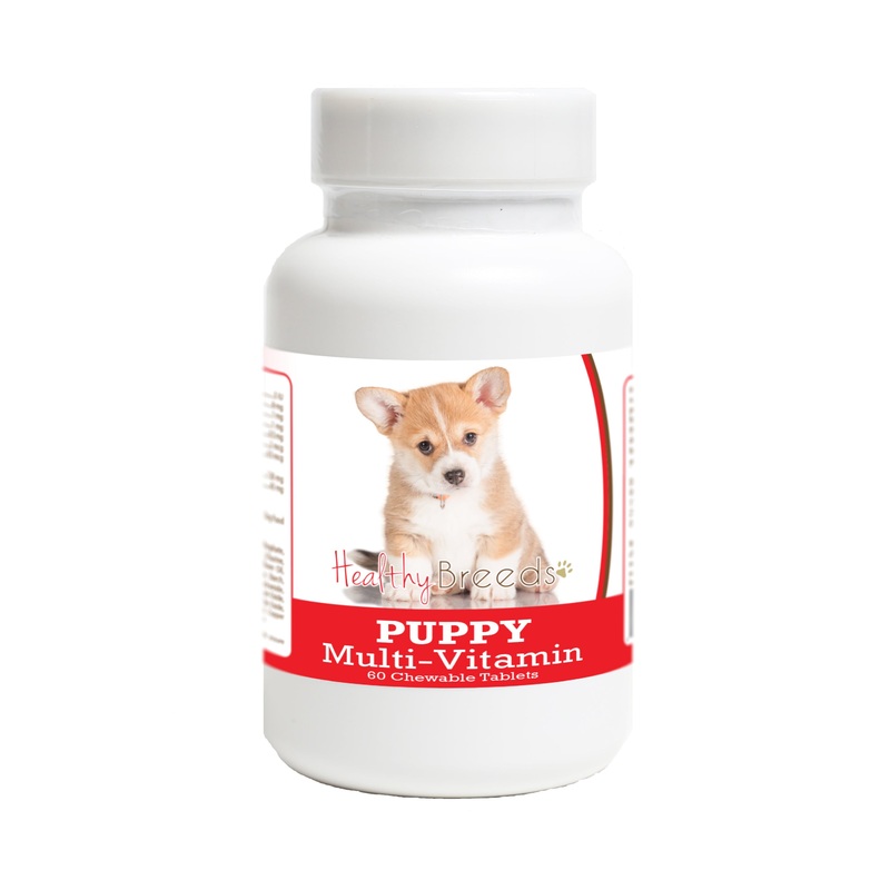 Cardigan Welsh Corgi Puppy Dog Multivitamin Tablet 60 Count