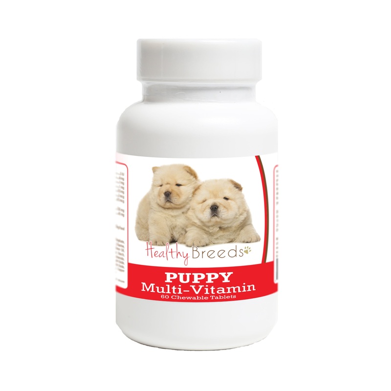 Chow Chow Puppy Dog Multivitamin Tablet 60 Count