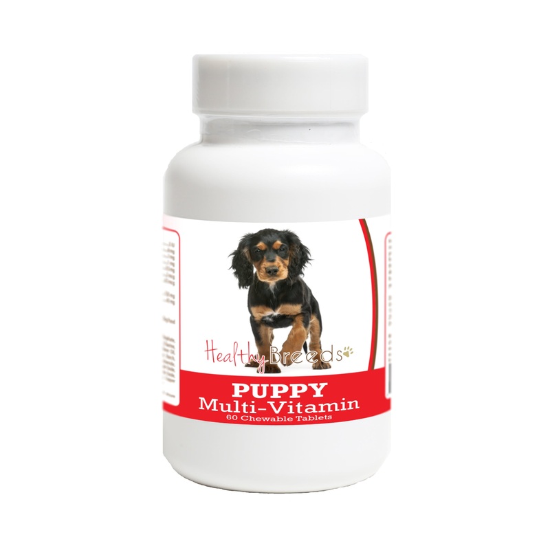 Cocker Spaniel Puppy Dog Multivitamin Tablet 60 Count