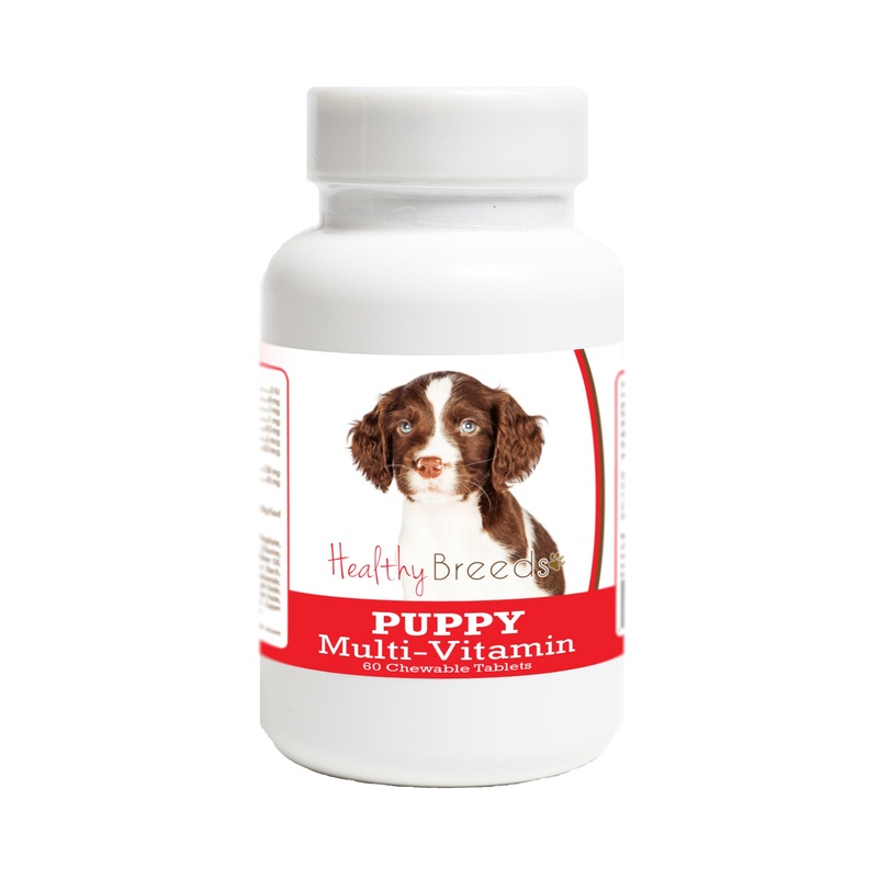 English Springer Spaniel Puppy Dog Multivitamin Tablet 60 Count