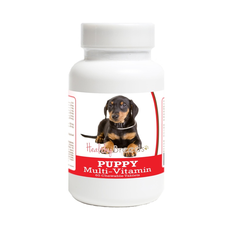 German Pinscher Puppy Dog Multivitamin Tablet 60 Count
