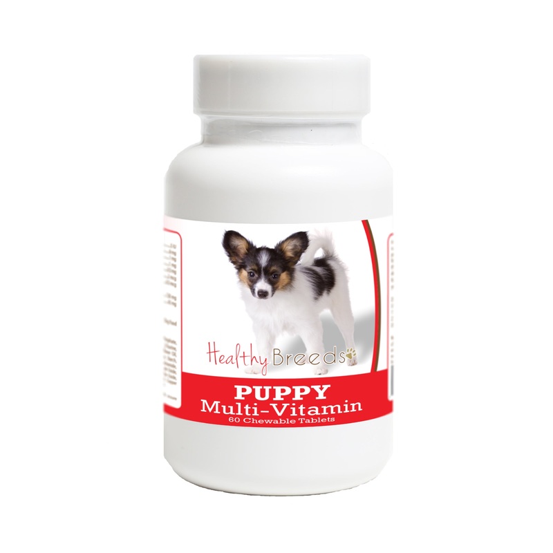 Papillon Puppy Dog Multivitamin Tablet 60 Count