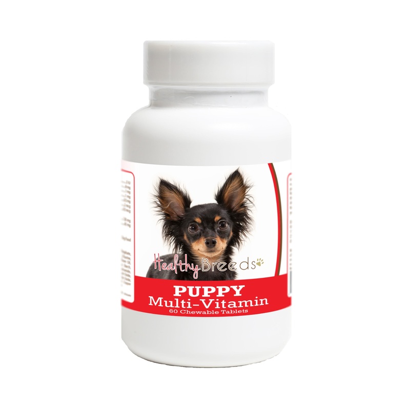 Russian Toy Terrier Puppy Dog Multivitamin Tablet 60 Count