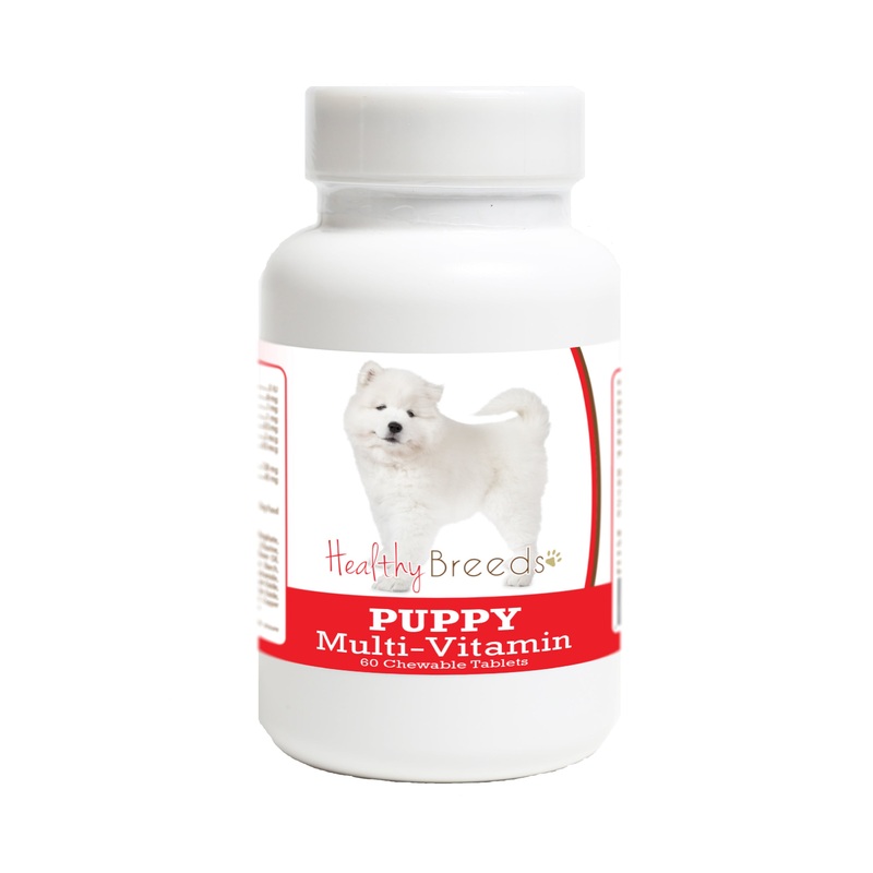 Samoyed Puppy Dog Multivitamin Tablet 60 Count