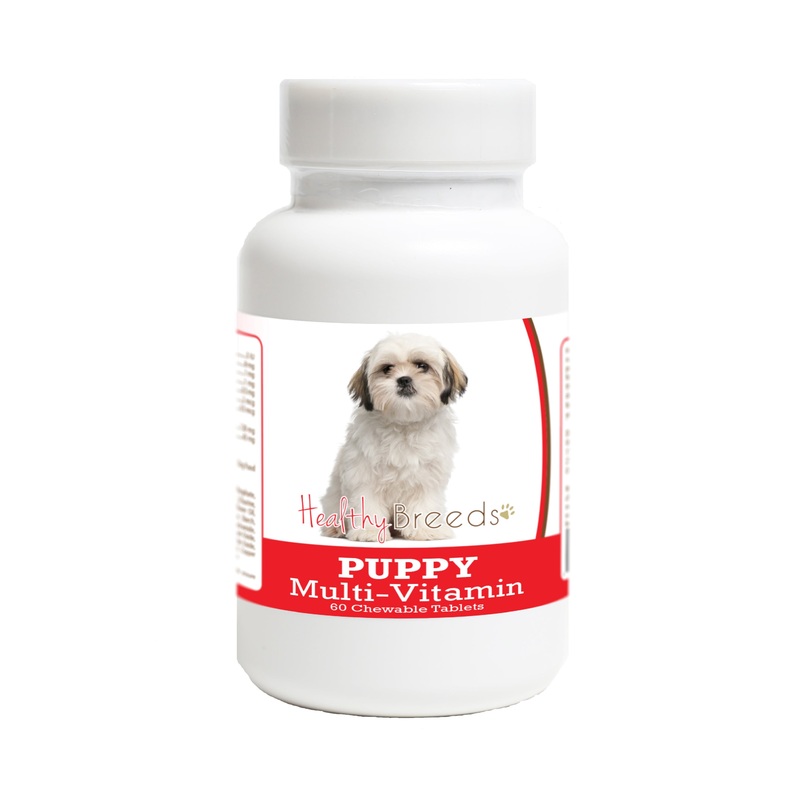 Shih Tzu Puppy Dog Multivitamin Tablet 60 Count