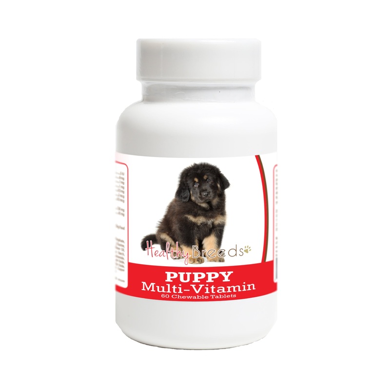 Tibetan Mastiff Puppy Dog Multivitamin Tablet 60 Count