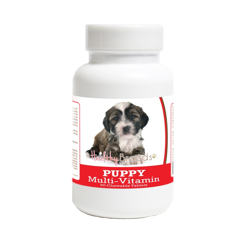 Tibetan Terrier Puppy Dog Multivitamin Tablet 60 Count
