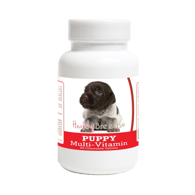 Wirehaired Pointing Griffon Puppy Dog Multivitamin Tablet 60 Count