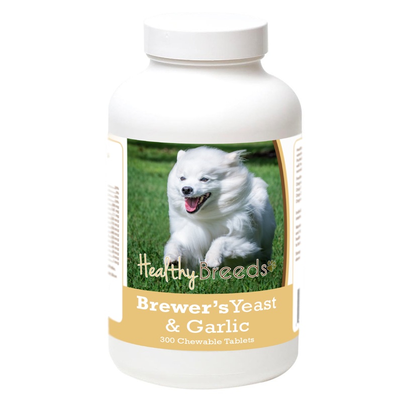 American Eskimo Dog Brewers Yeast Tablets 300 Count
