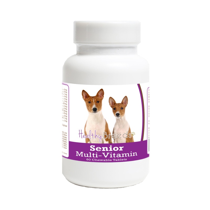 Basenji Senior Dog Multivitamin Tablets 60 Count