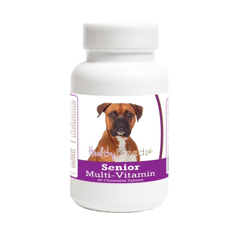 Boxer Senior Dog Multivitamin Tablets 60 Count
