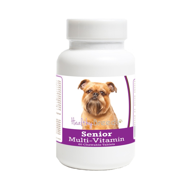 Brussels Griffon Senior Dog Multivitamin Tablets 60 Count