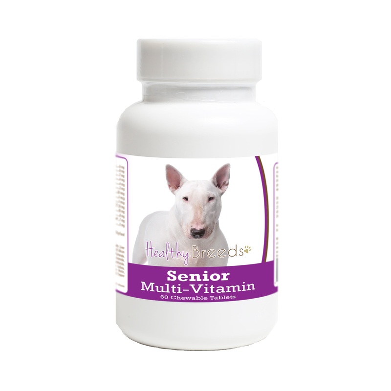 Bull Terrier Senior Dog Multivitamin Tablets 60 Count