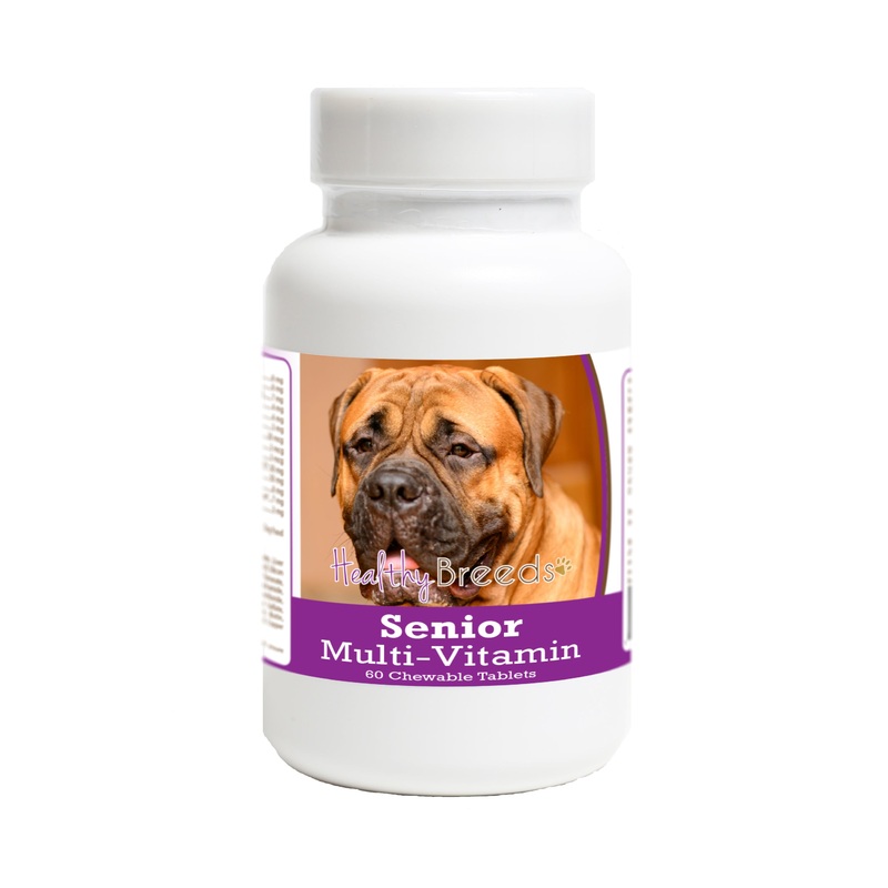 Bullmastiff Senior Dog Multivitamin Tablets 60 Count
