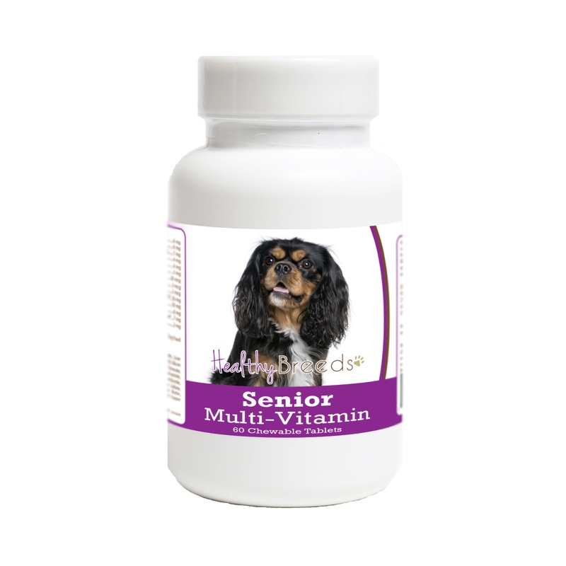 Cavalier King Charles Spaniel Senior Dog Multivitamin Tablets 60 Count