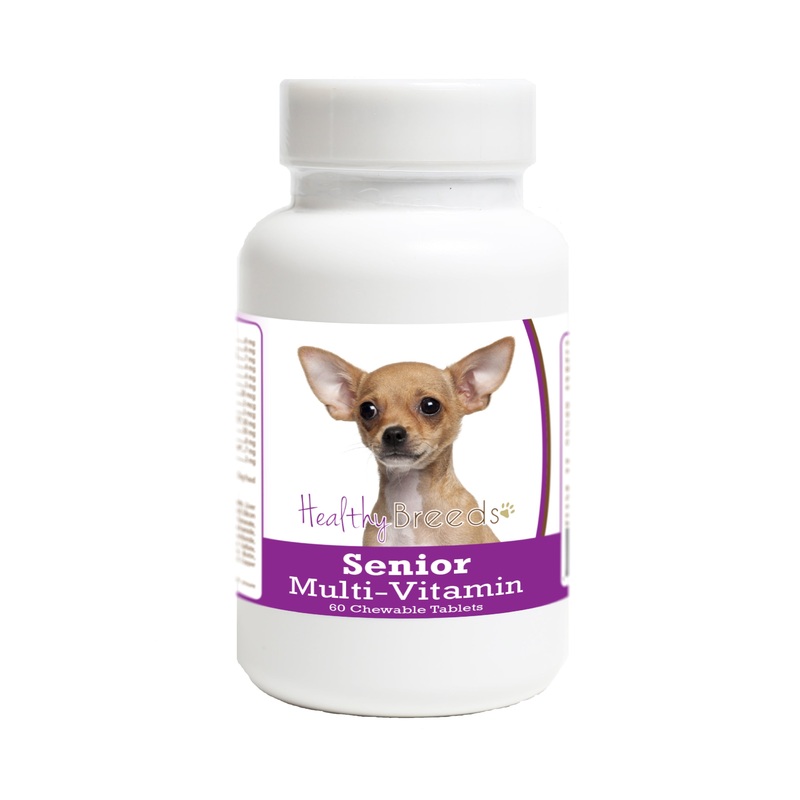 Chihuahua Senior Dog Multivitamin Tablets 60 Count