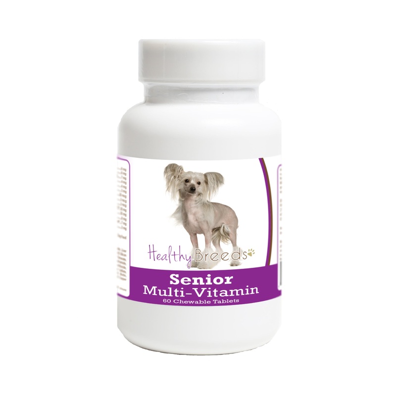Chinese Crested Senior Dog Multivitamin Tablets 60 Count