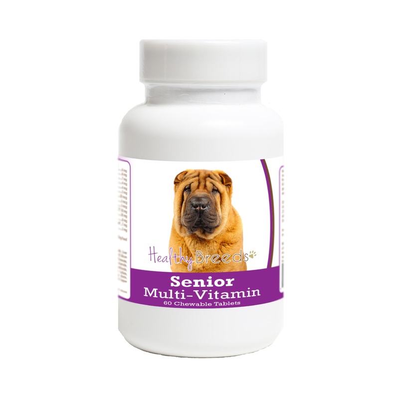 Chinese Shar Pei Senior Dog Multivitamin Tablets 60 Count