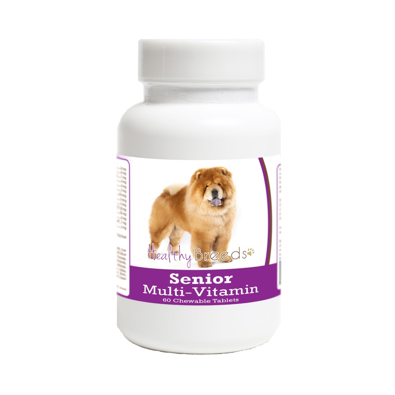 Chow Chow Senior Dog Multivitamin Tablets 60 Count