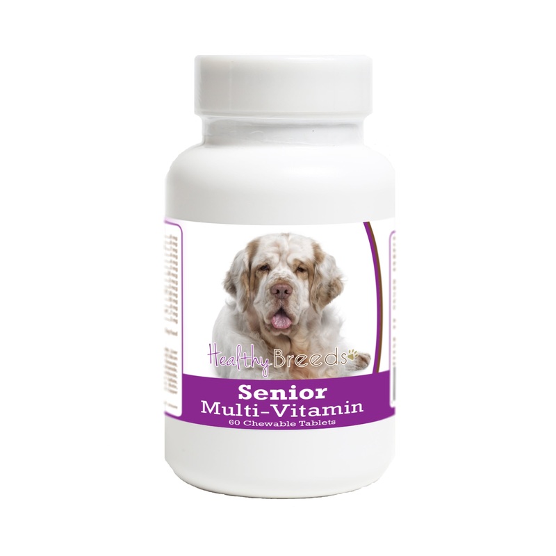 Clumber Spaniel Senior Dog Multivitamin Tablets 60 Count