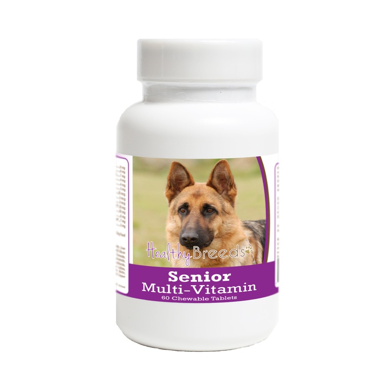 German Shepherd Senior Dog Multivitamin Tablets 60 Count