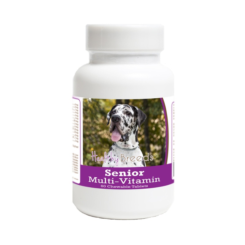 Great Dane Senior Dog Multivitamin Tablets 60 Count