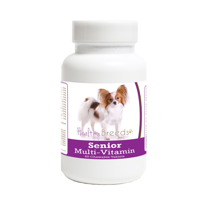 Papillon Senior Dog Multivitamin Tablets 60 Count
