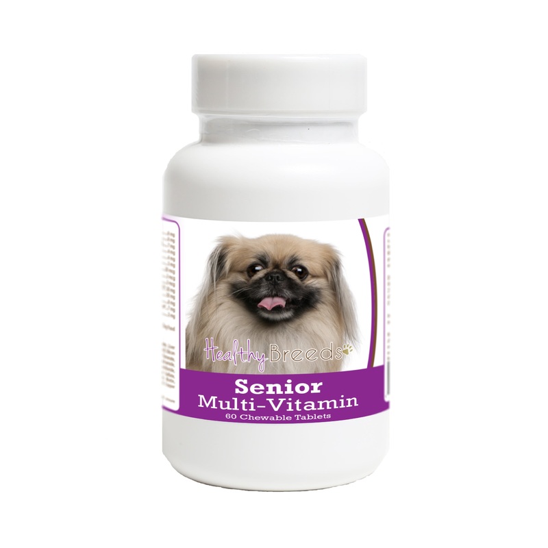 Pekingese Senior Dog Multivitamin Tablets 60 Count