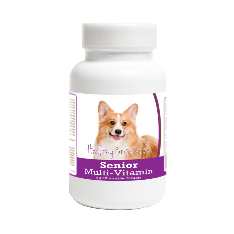 Pembroke Welsh Corgi Senior Dog Multivitamin Tablets 60 Count