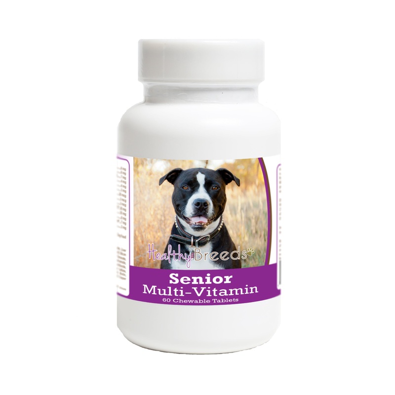 Pit Bull Senior Dog Multivitamin Tablets 60 Count