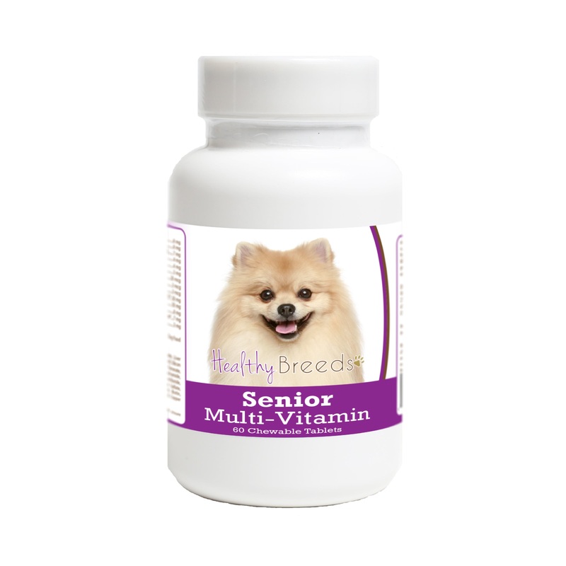 Pomeranian Senior Dog Multivitamin Tablets 60 Count
