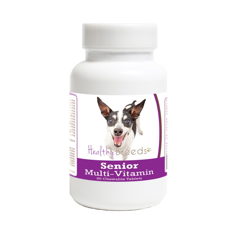 Rat Terrier Senior Dog Multivitamin Tablets 60 Count