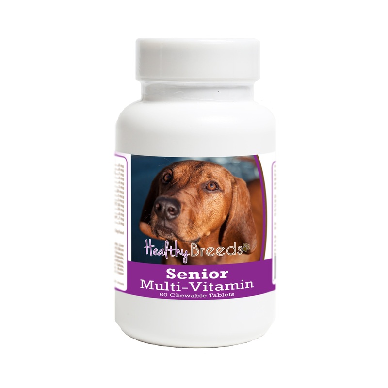 Redbone Coonhound Senior Dog Multivitamin Tablets 60 Count