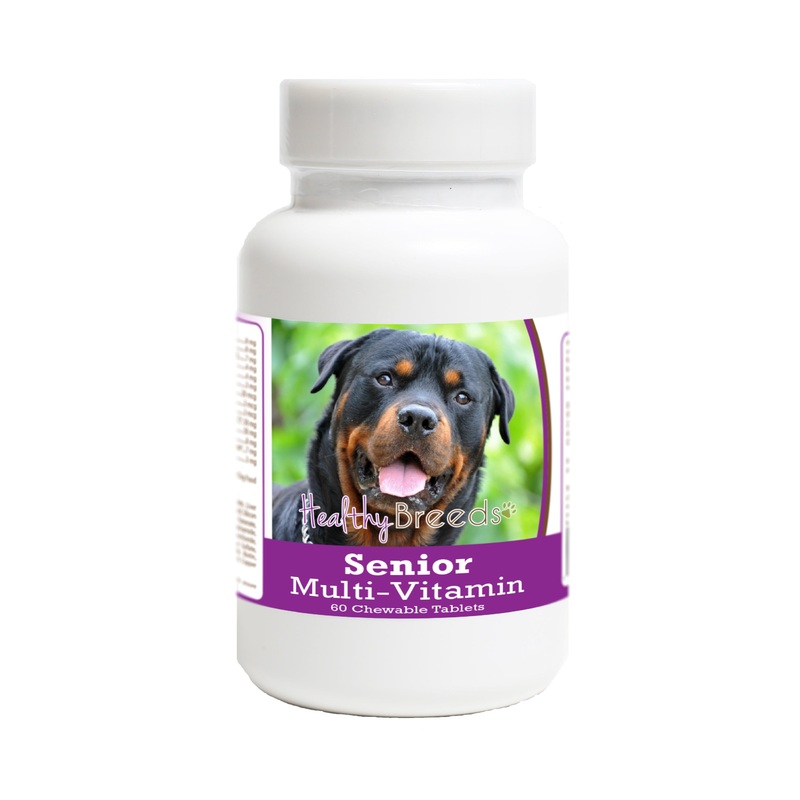 Rottweiler Senior Dog Multivitamin Tablets 60 Count