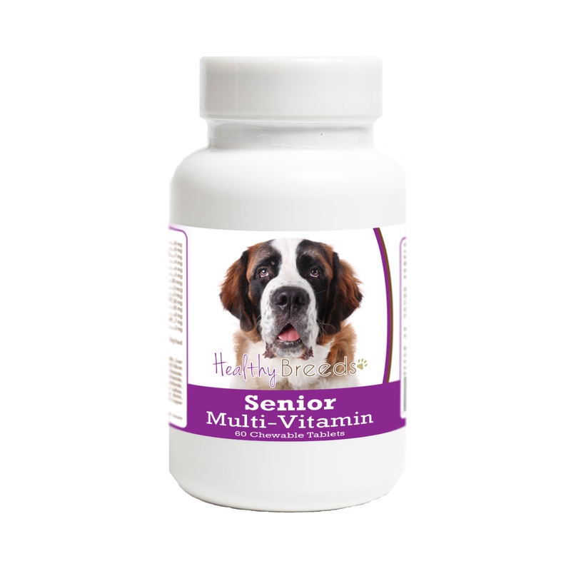 Saint Bernard Senior Dog Multivitamin Tablets 60 Count