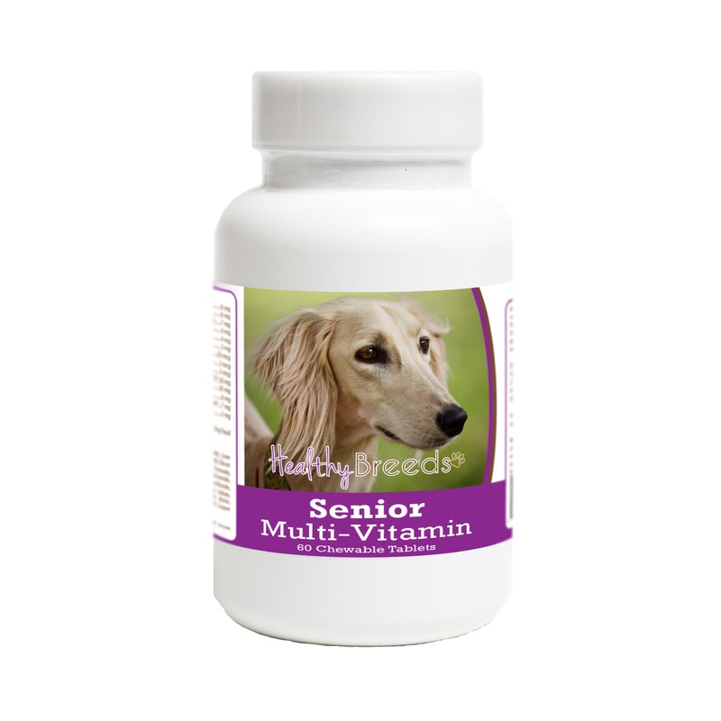 Saluki Senior Dog Multivitamin Tablets 60 Count