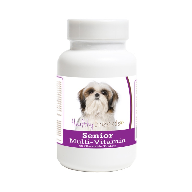 Shih Tzu Senior Dog Multivitamin Tablets 60 Count