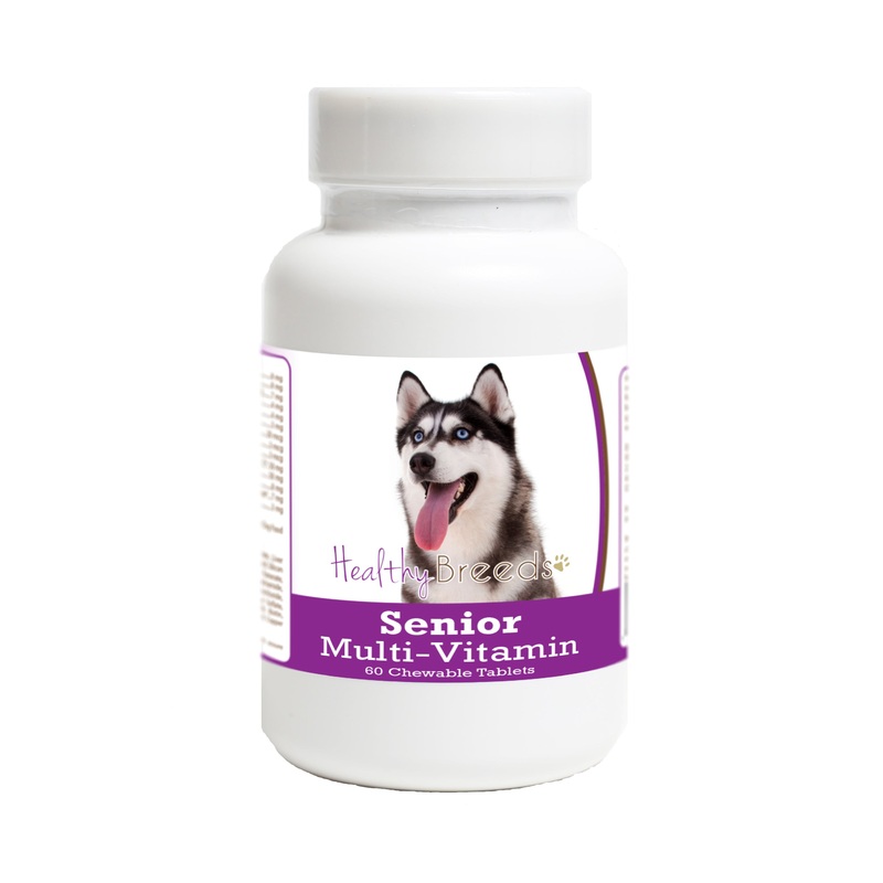 Siberian Husky Senior Dog Multivitamin Tablets 60 Count