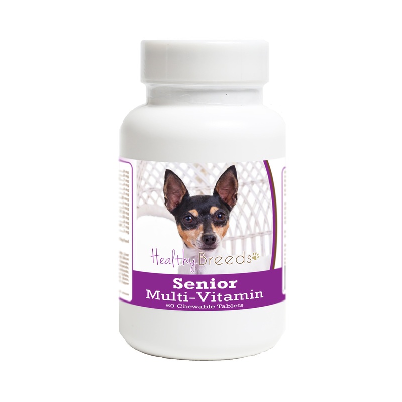 Toy Fox Terrier Senior Dog Multivitamin Tablets 60 Count