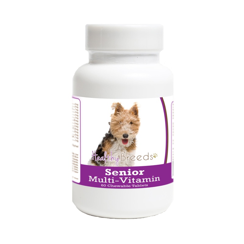 Wire Fox Terrier Senior Dog Multivitamin Tablets 60 Count