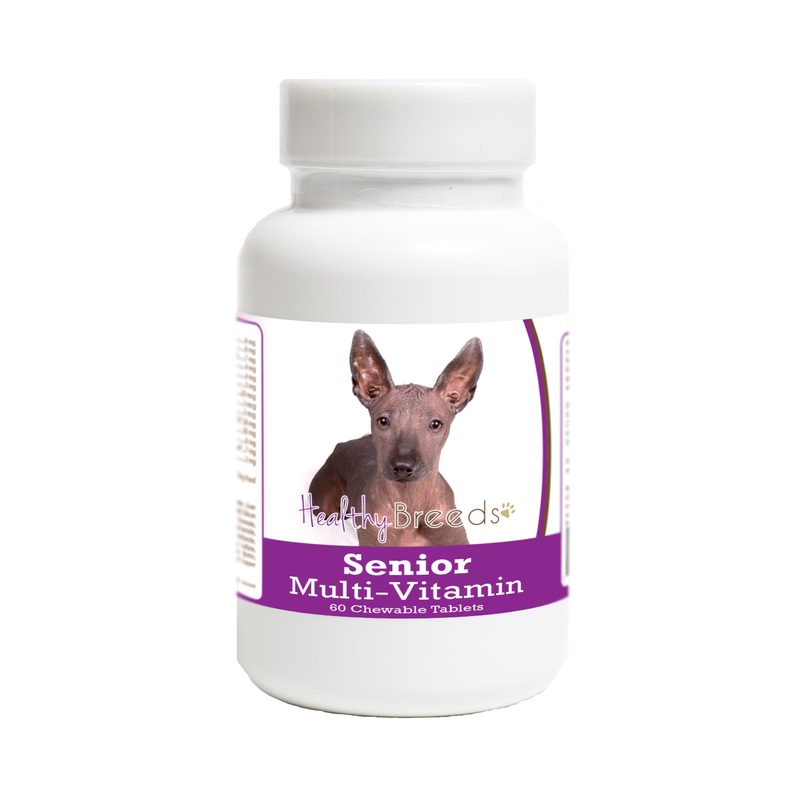Xoloitzcuintli Senior Dog Multivitamin Tablets 60 Count