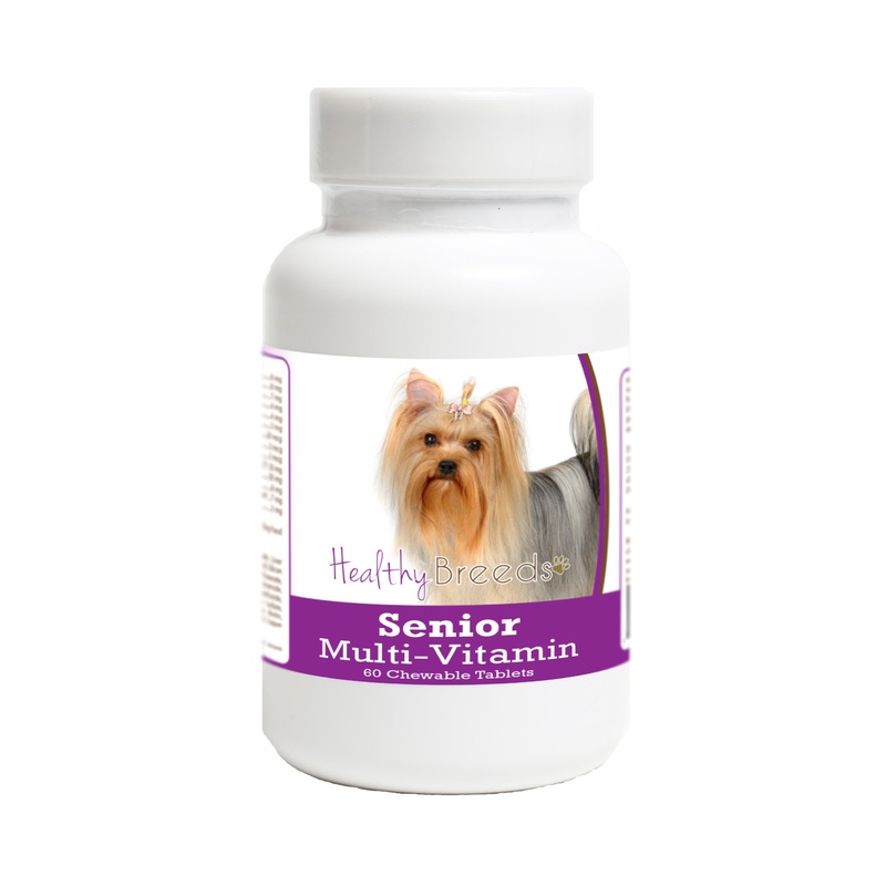 Yorkshire Terrier Senior Dog Multivitamin Tablets 60 Count