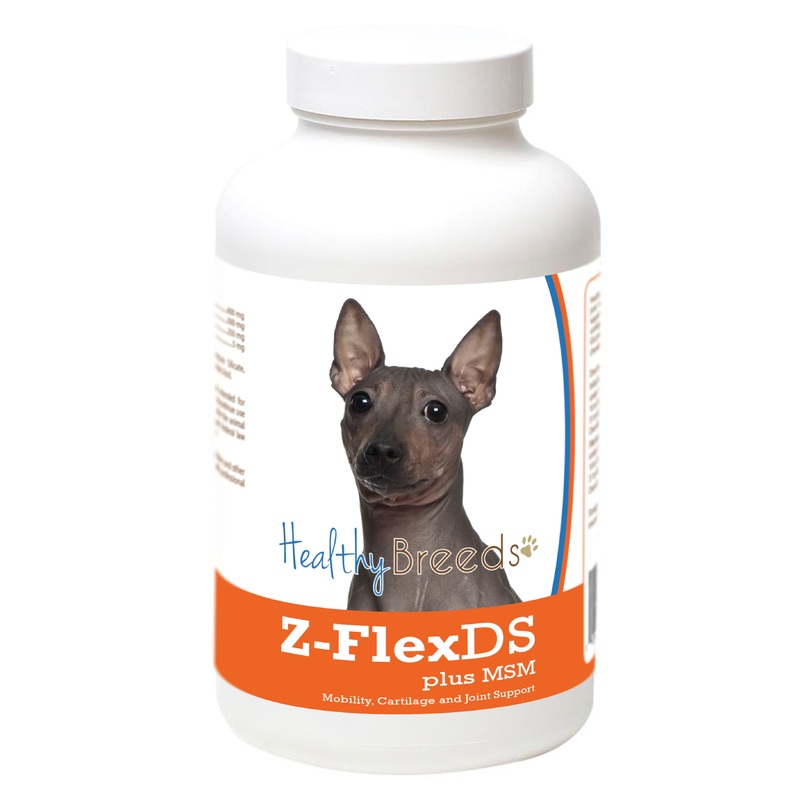 AmericanHairlessTerrier Z-FlexDS plus MSM Chewable Tablets 60 Count