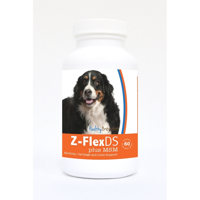 Bernese Mountain Dog Z-FlexDS plus MSM Chewable Tablets 60 Count