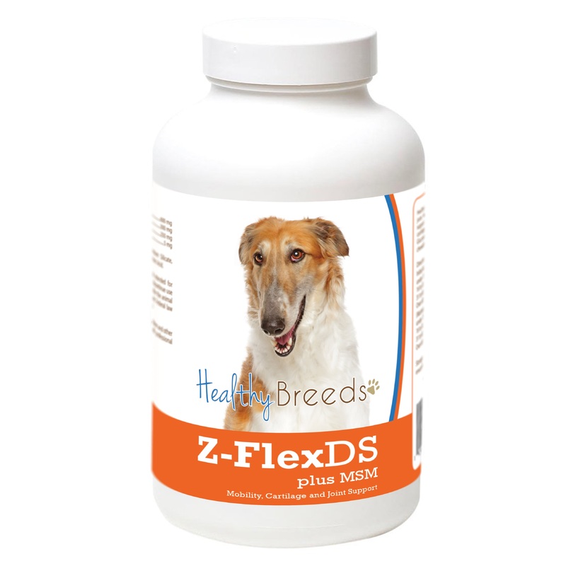 Borzois Z-FlexDS plus MSM Chewable Tablets 60 Count