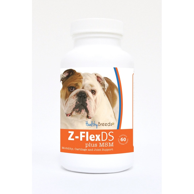 Bulldog Z-FlexDS plus MSM Chewable Tablets 60 Count
