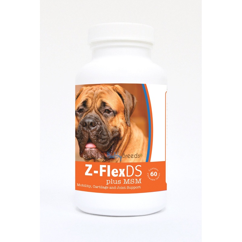 Bullmastiff Z-FlexDS plus MSM Chewable Tablets 60 Count
