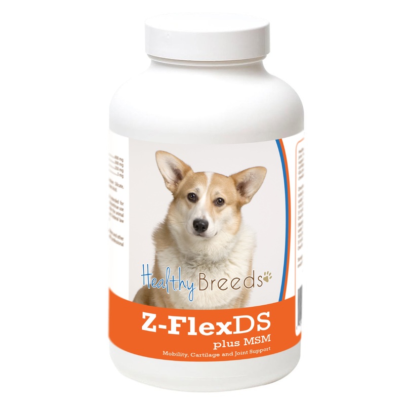 Cardigan Welsh Corgi Z-FlexDS plus MSM Chewable Tablets 60 Count